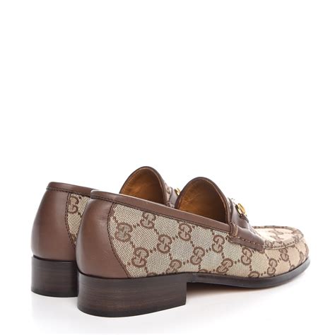 gucci monogram loafers